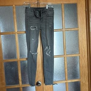 American Eagle Next Level Stretch - gray.  Size 2